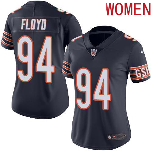 2019 Women Chicago Bears #94 Floyd blue Nike Vapor Untouchable Limited NFL Jersey